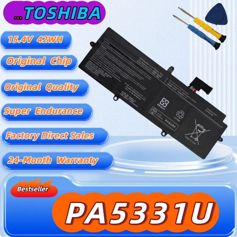 15.4V 42Wh 2700mAh PA5331U-1BRS Laptop Battery For Toshiba Dynabook Portege A30-E Tecra A40-e1420 X3
