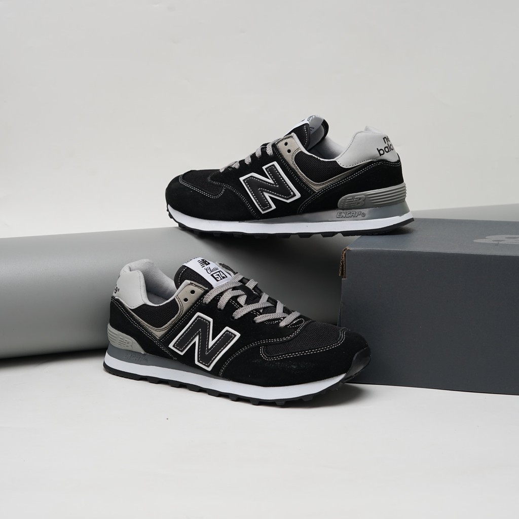 New Balance 574 Black Grey