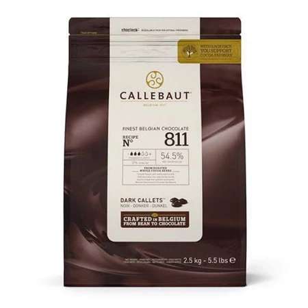 CALLEBAUT DARK CHOCOLATE COUVERTURE 54%/CALLEBAUT 811