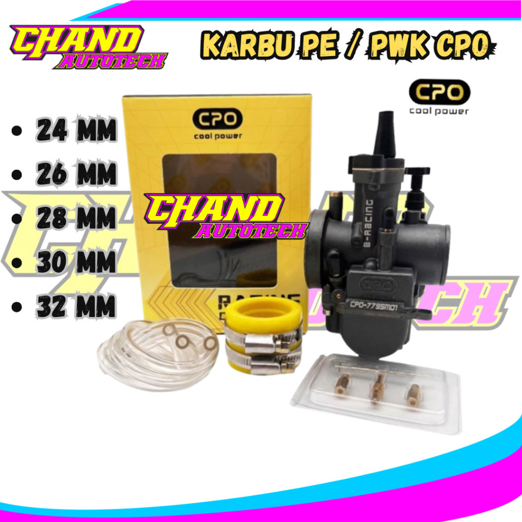 Karburator Karbu PWK PE CPO 24 26 28 30 32 34 Pilot Mainjet CPO PWK 24 26 28 30 32 34 Karburator CPO