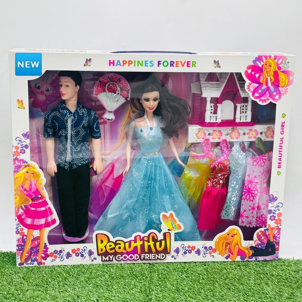 Boneka Sepasang - baju - Pengantin - Boneka Aksesoris