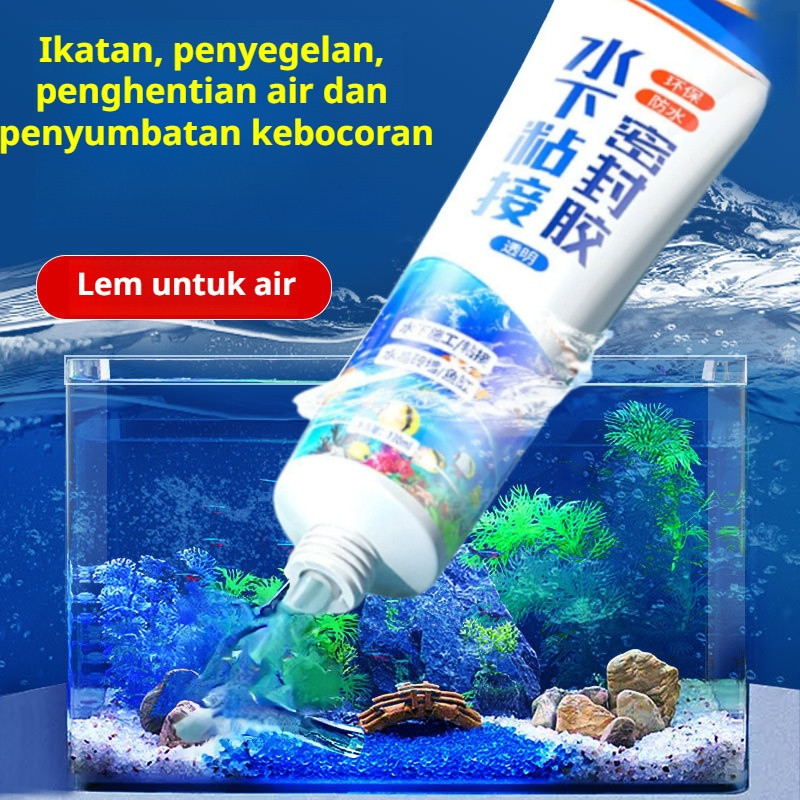[Kering Cepat&Anti Bocor] Sealant Bawah Air/Sealant bawah air/menyumbat kebocoran dan memperbaiki ke