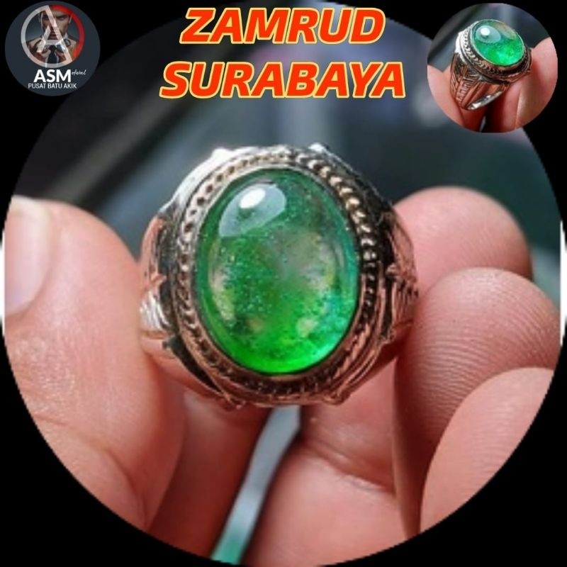 CINCIN ZAMRUD SURABAYA / CINCIN BATU AKIK ZAMRUD