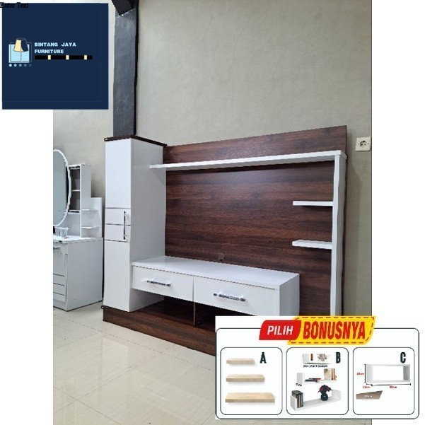 PROMO Bufet Tv Minimalis Modern / Meja Tv Astrobox Mars Wu 02 / Buffet Sekat Termurah Terlaris Cireb