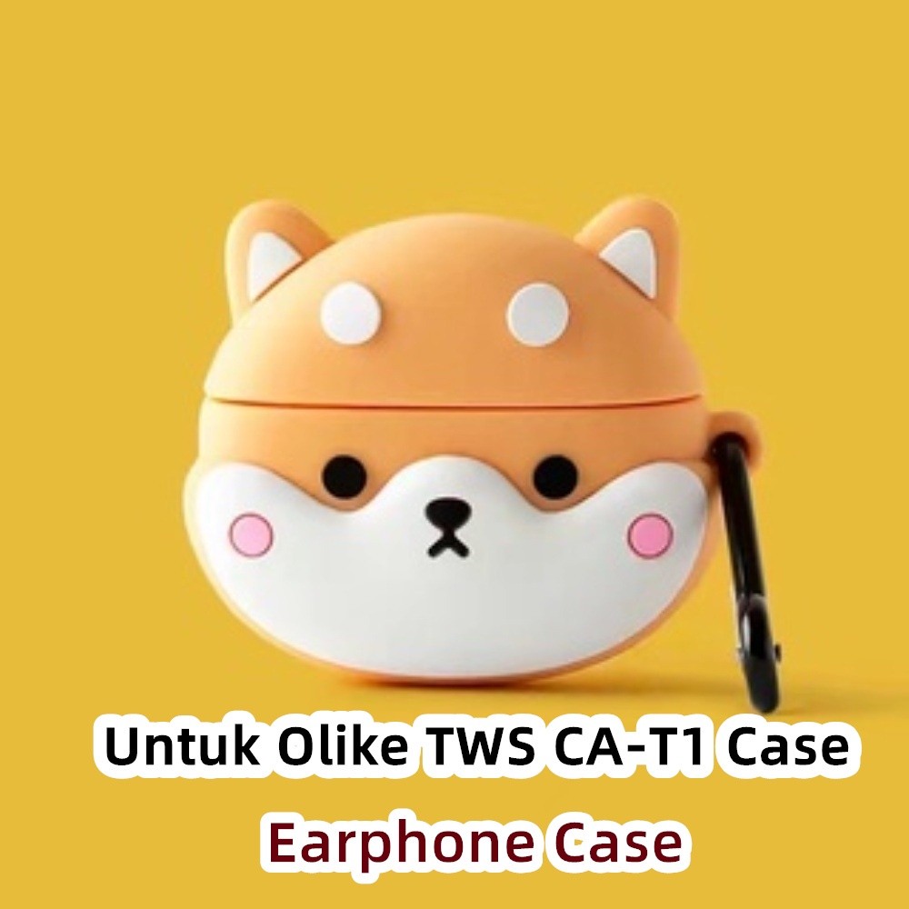 Variety Untuk Olike TWS CA-T1 Case Kreatif Soft Silikon Earphone Case NO.2