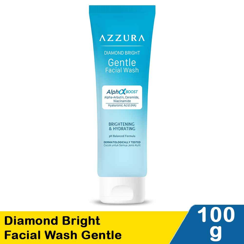 AZZURA DIAMOND BRIGHT FACIAL WASH GENTLE 100g