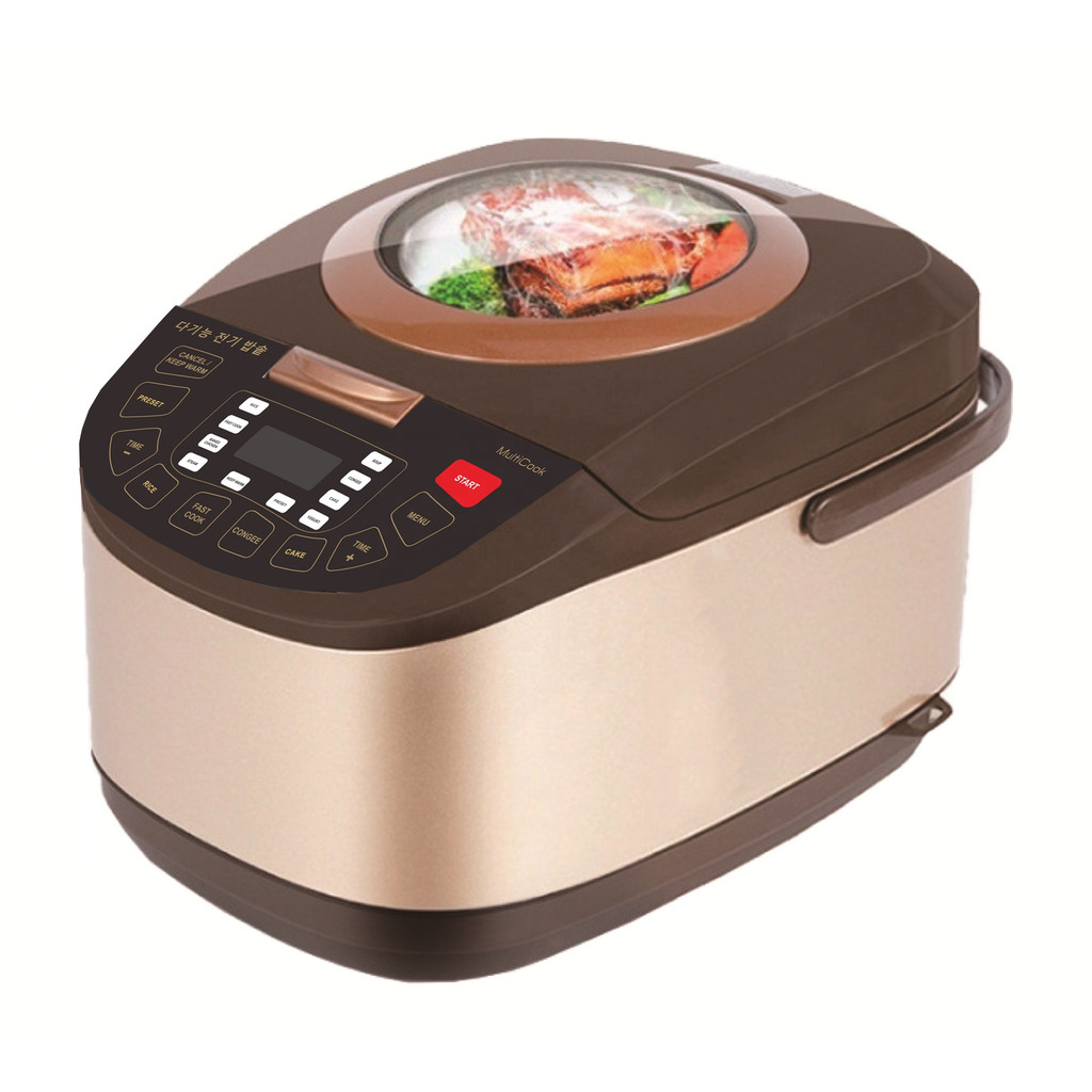 Stainless Steel Rice Cooker Electric Multifunctional Rice Cooker 5l Booking Timing Rice Cooker Machi