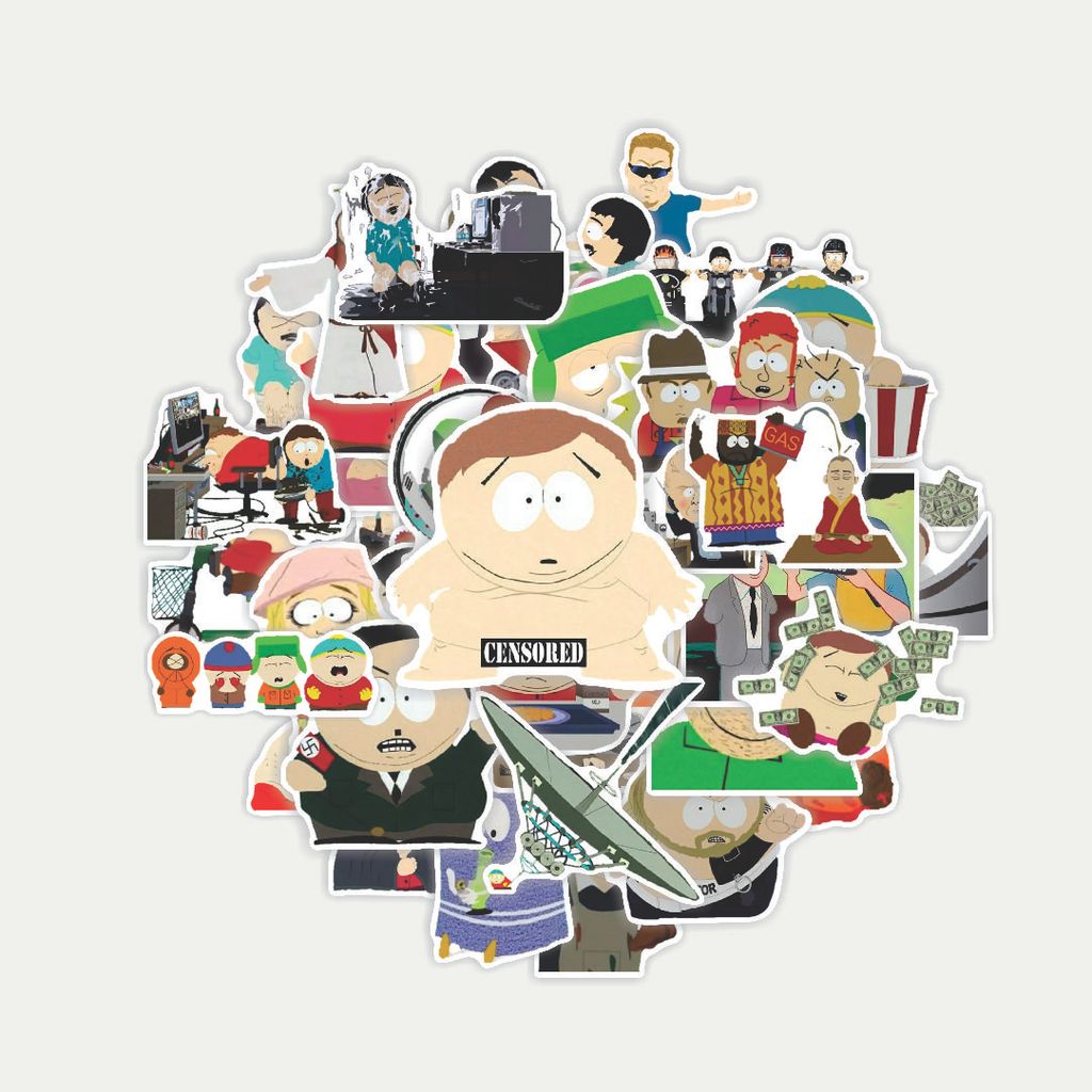 Sticker Pack Stiker South Park | Sticker TUMBLR | Stiker LAPTOP KOPER HELM