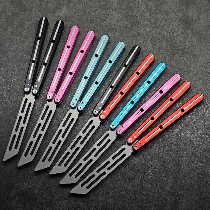 Balisong Trainer Aluminium Handle Butterfly Knife AH4