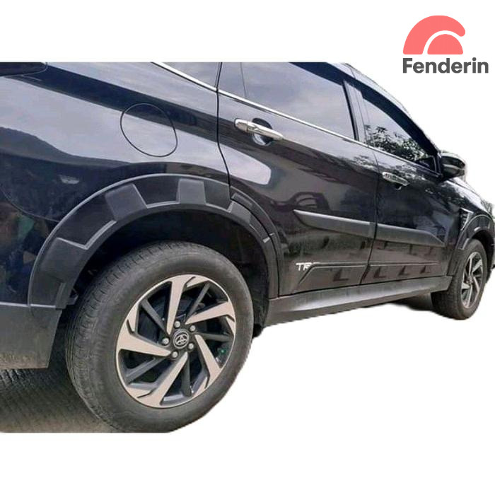 OVER FENDER DAN LIST BODY KIT TOYOTA RUSH TERIOS MODEL ROCK FORD TAHUN 2018-2023 - FENDERIN