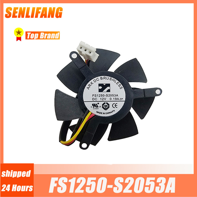FOR Original GTX1050/1050Ti graphics card fan FS1250-S2053A 12V 0.19A
