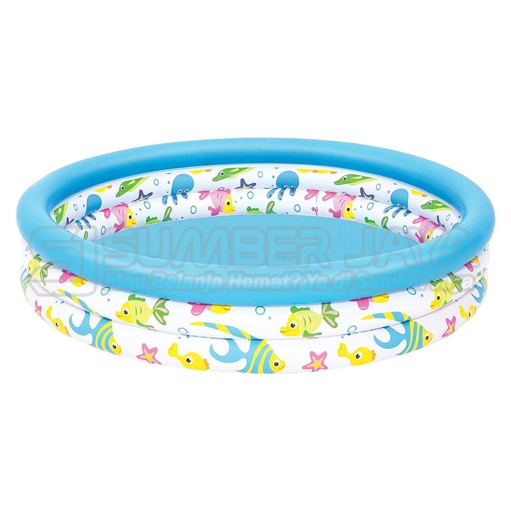 Kolam Renang Karet Anak Bayi Baby Pool Bestway 51009 Size 1.22m x 25cm