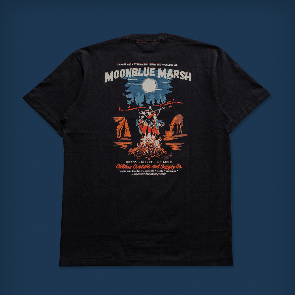 Oldblue Co. Heavy Tee - The Moonblue Marsh