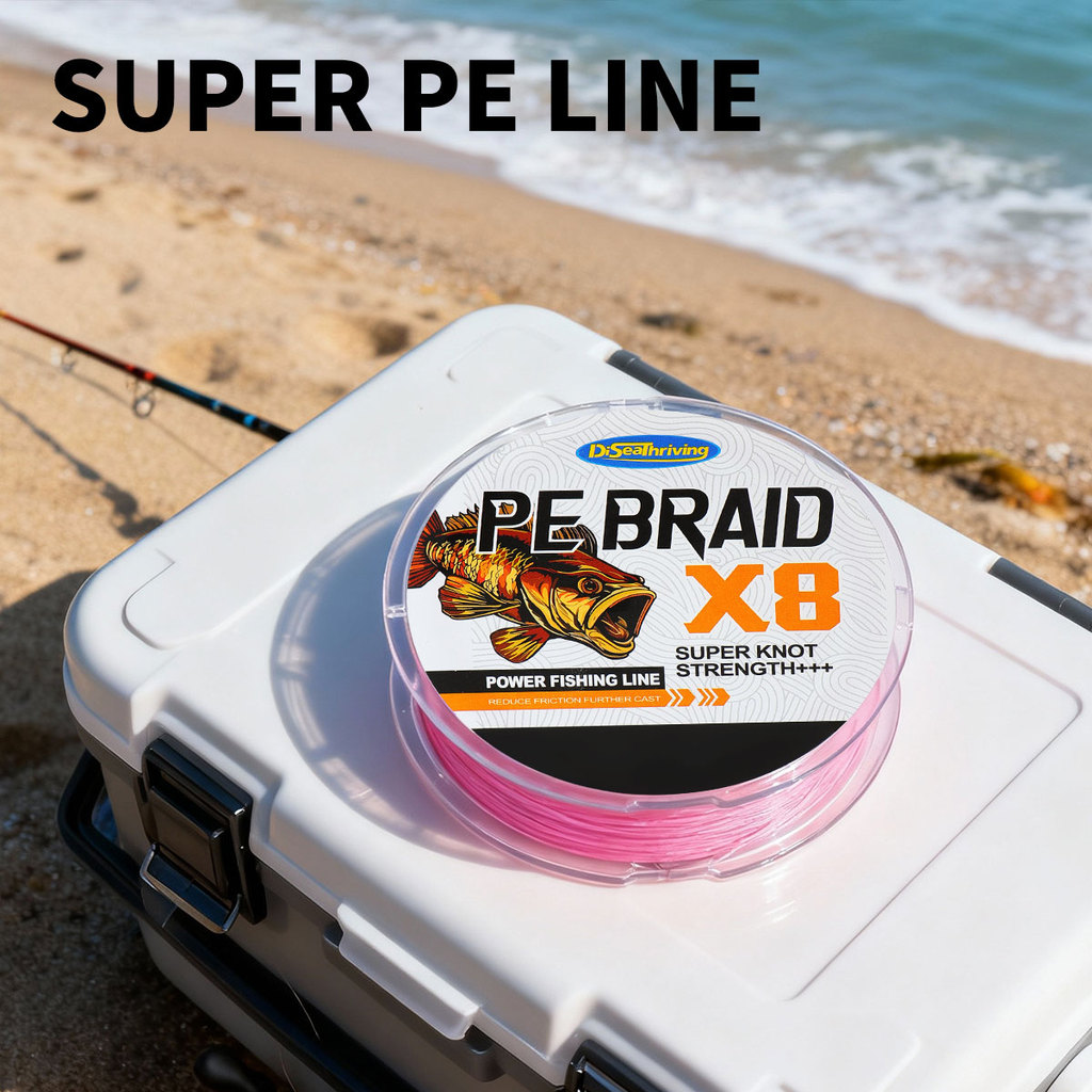 Superline Braided Fishing Line - Pro Grade Power Performance Saltwater Freshwater Fish - Colored Fis