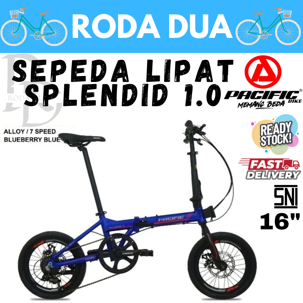 SEPEDA LIPAT UKURAN 16" SPLENDID 1.0