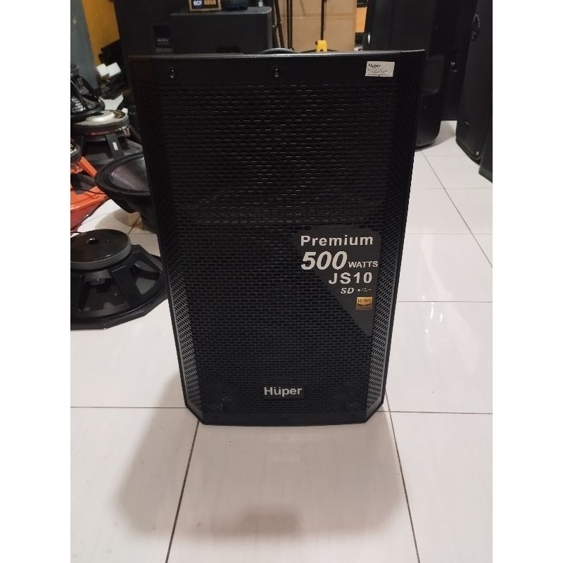 SPEAKER AKTIV HUPER PREMIUM JS10 500WATT HUPER JS 10 ORIGINAL