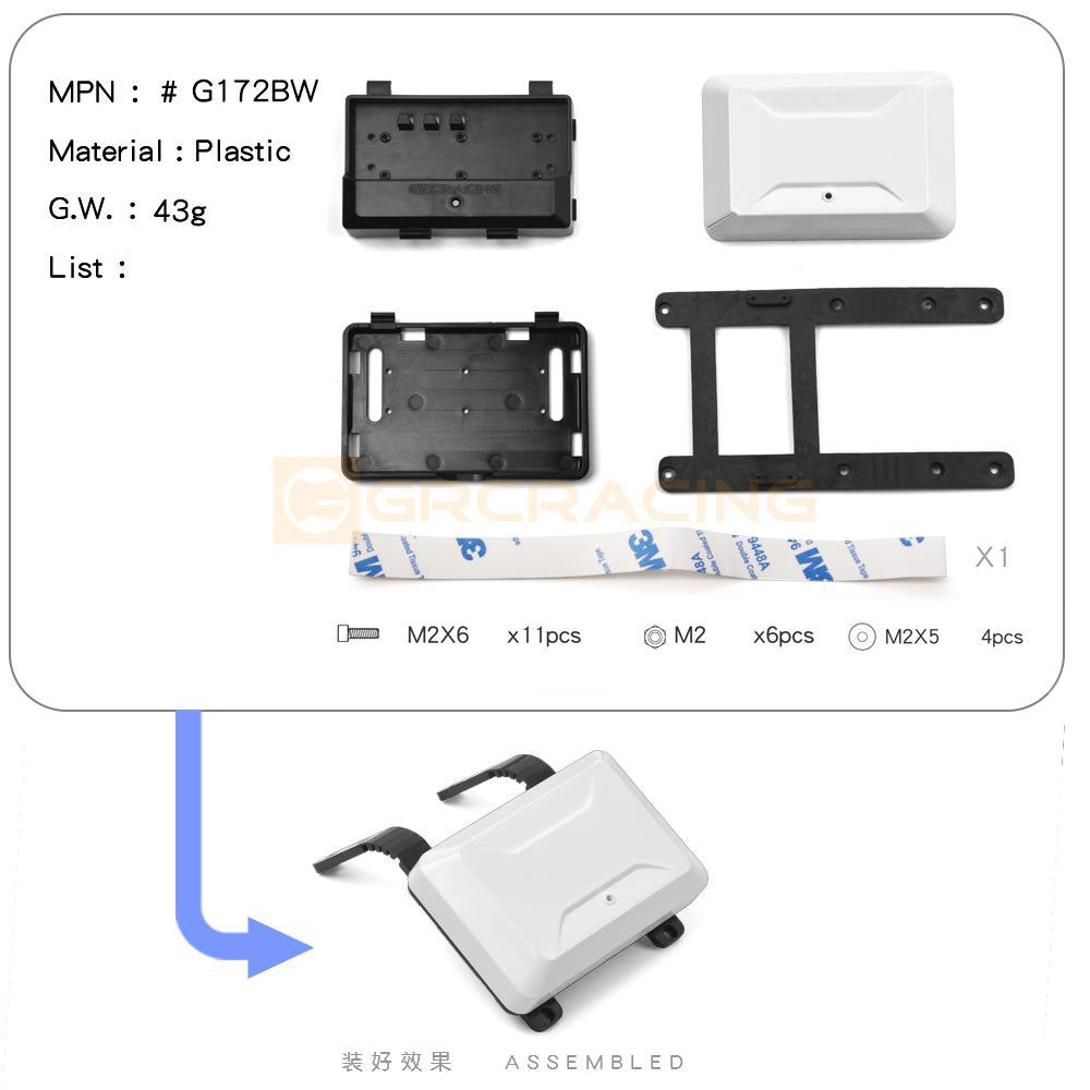 Simulation Modified Luggage For 1/10 Rc Crawler Car Traxxa Trx4 Trx6 Axial Scx10 Universal Side Wind