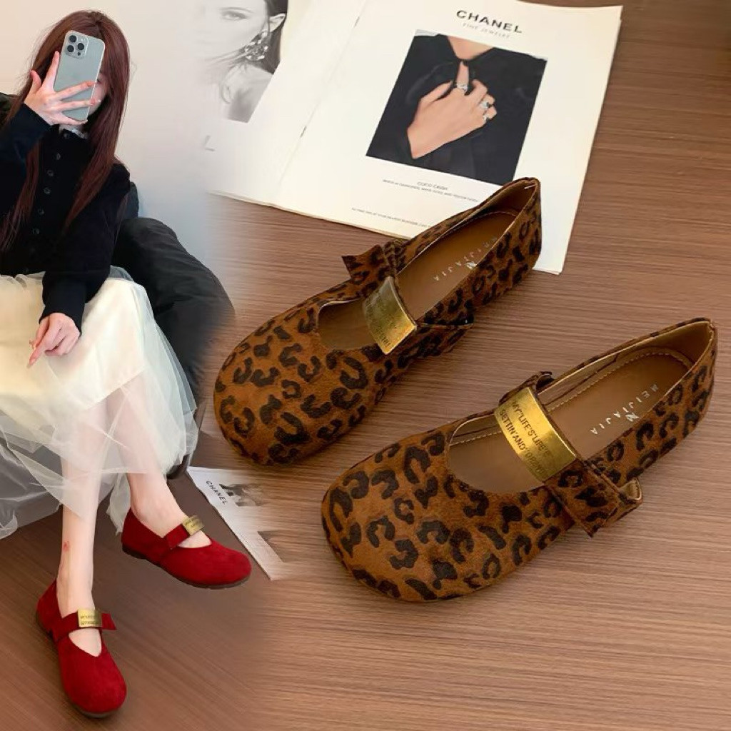 MYSHOES Ellis Sepatu Flat Model Terbaru Sol Lembut Korean Style Fashion Wanita