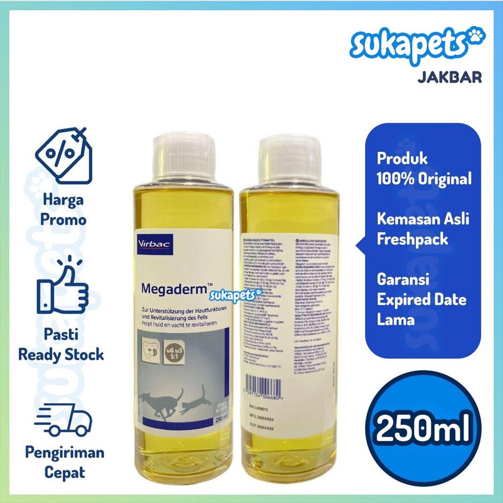 Virbac Megaderm Vitamin Untuk Kucing & Anjing 250ml