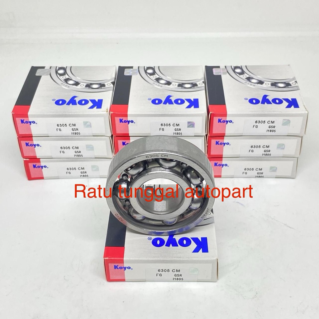 BEARING 6305 CM KOYO 6305CM KOYO TANPA TUTUP
