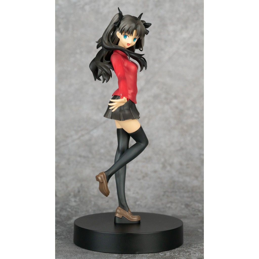 Anime Fate/stay night Unlimited Blade Works Tohsaka Rin SQ Station Model Toy Collection Action Figur