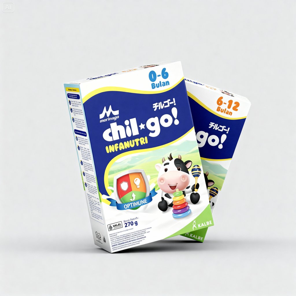 Chil Go Infanutri 270gr susu formula terpercaya untuk bayi 0 sampai 12 bulan dengan kualitas terbaik