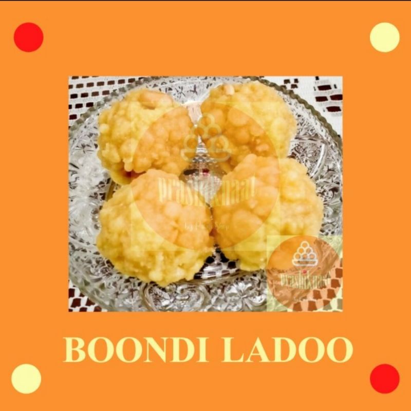 Boondi Ladoo [Indian Sweets] Manisan India