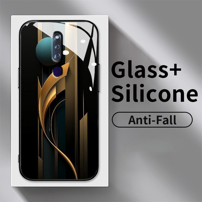 Hard Case OPPO F11 Pro F9 F5 Youth F7 F15 F17 F19 F19s F1s F21 4G F21s F23 F25 Find X3 Lite K9x Temp
