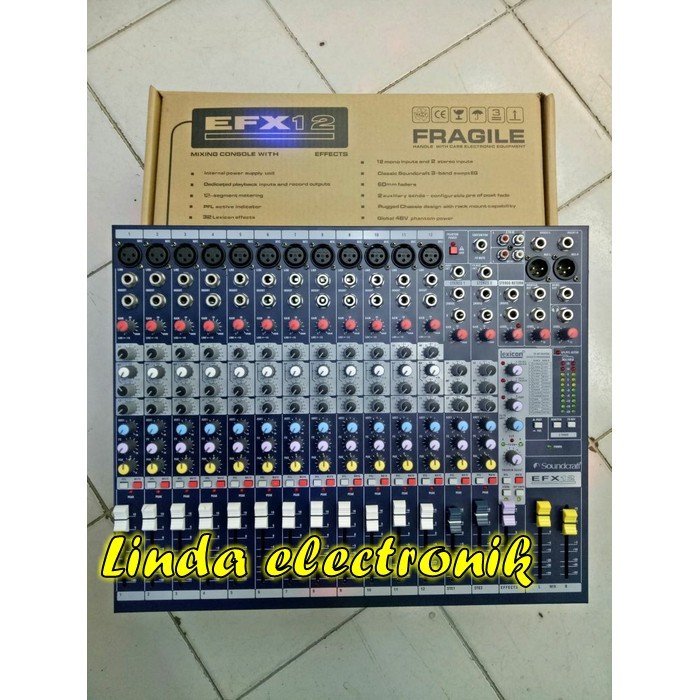 termurah Mixer Soundcraft efx12 soundcraft efx 12