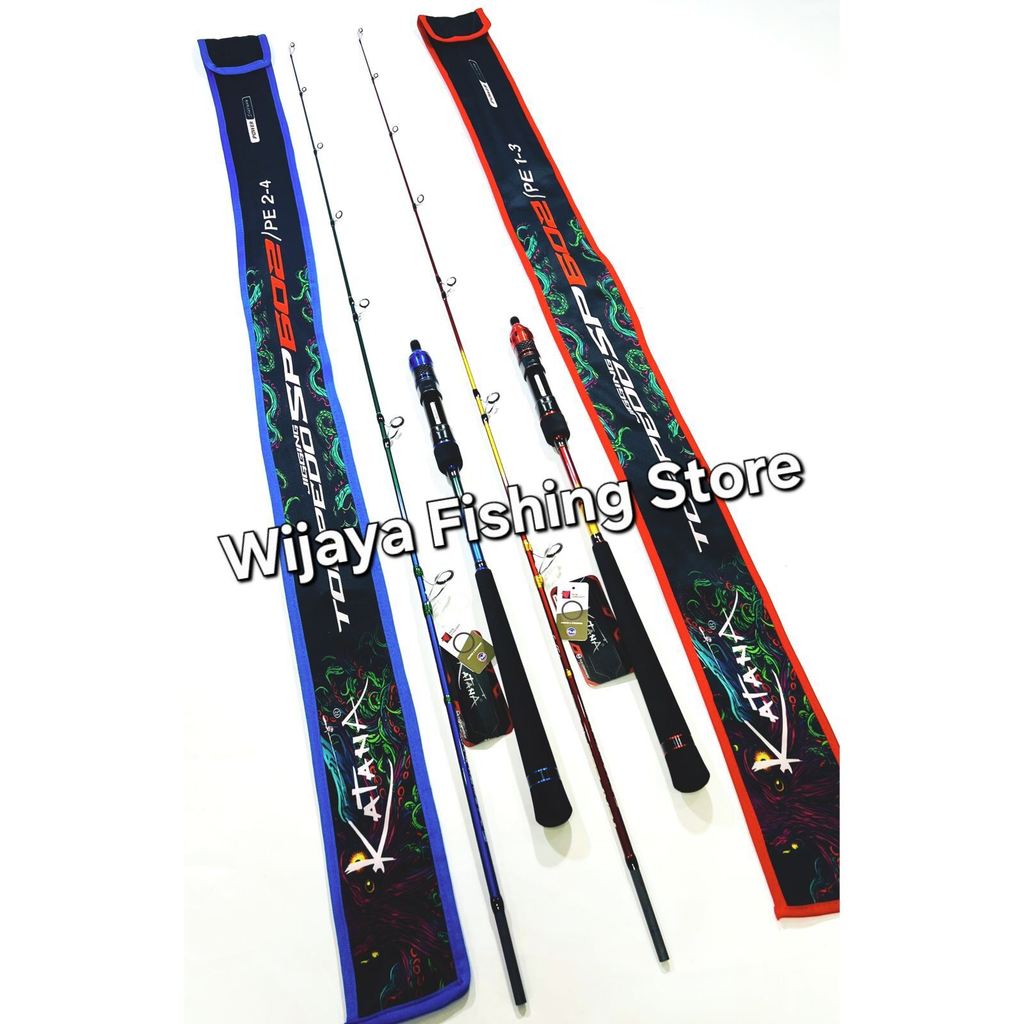 Joran Pancing Jigging Katana Torpedo 180 CINCIN FUJI