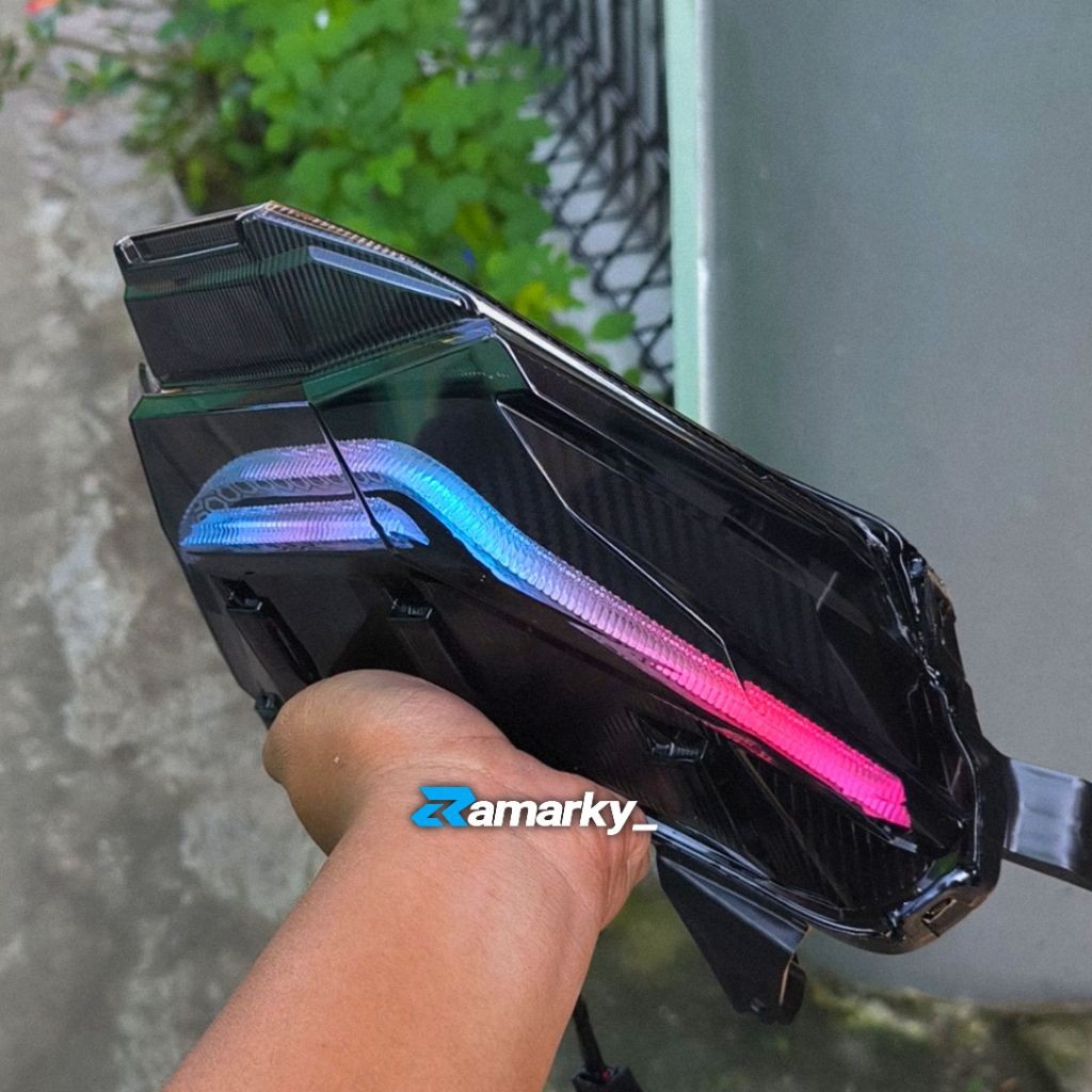 Stoplamp Akrilik 3D LED Premium Vario 160