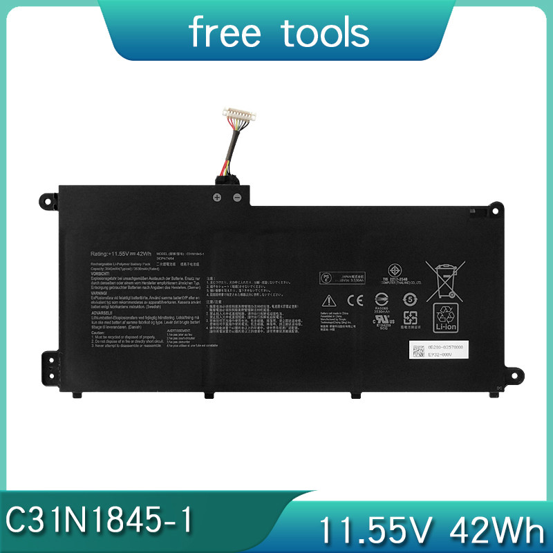 NEW C31N1845-1 11.55V 42Wh Laptop Battery For ASUS romebook Flip C346FA C436 C436FA C436FA-DS599T C4