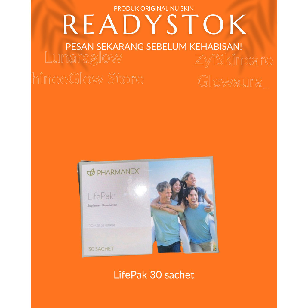 LifePak 30 sachet Original Nu Skin Perawatan, Kecantikan dan Kesehatan