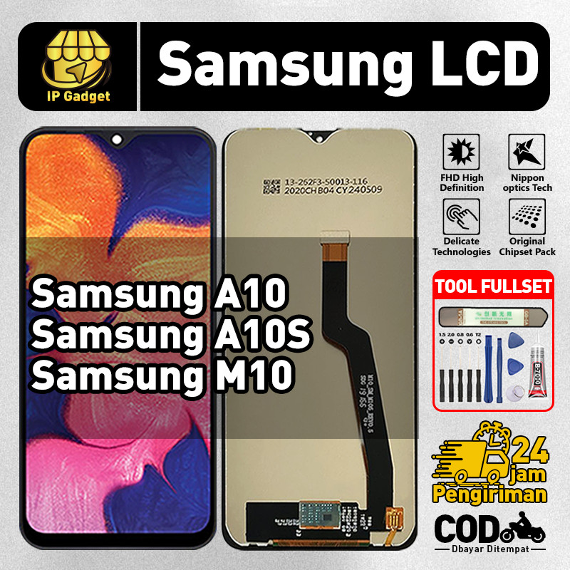 LCD Samsung A10 / A10S / LCD Samsung M10 Fullset LCD HP Touchscreen Layar Sentuh Touch Screen COD
