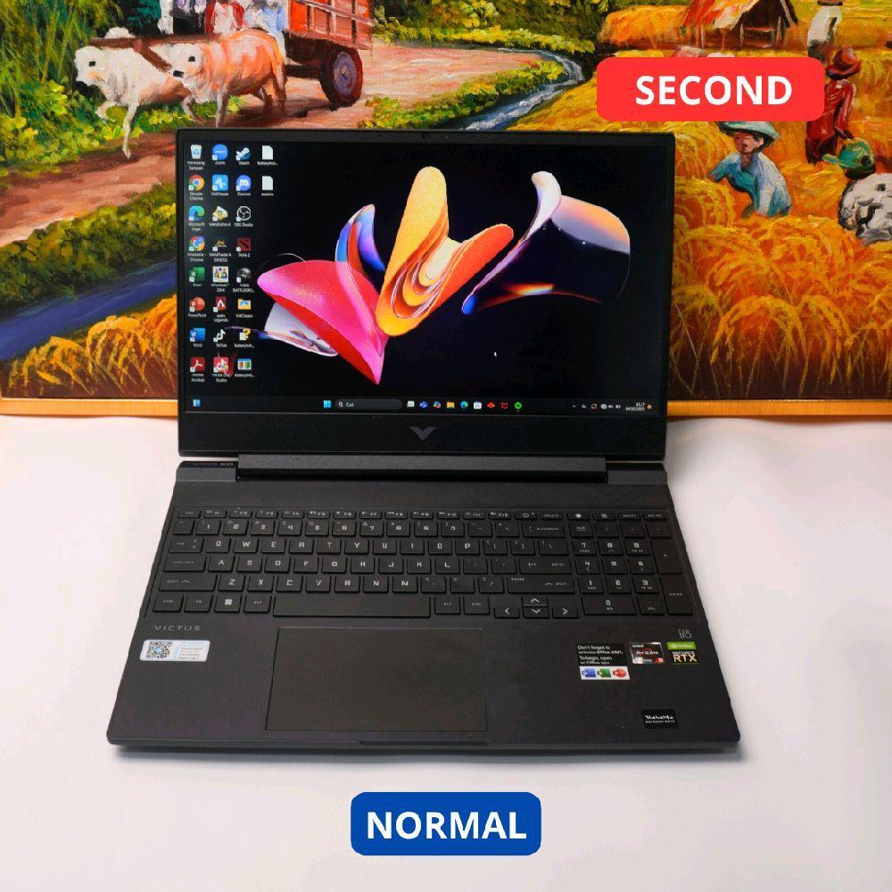 HP VICTUS BY HP GAMING LAPTOP 15-FB0XXX AMD RYZEN 5 5600H 16 GB (14") LAPTOP SECOND ORIGINAL SINAR M