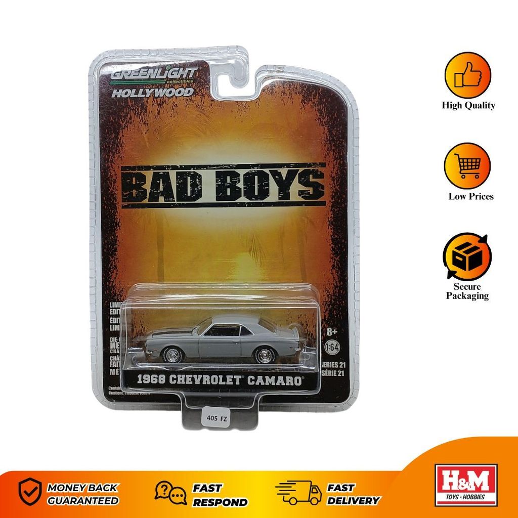 Greenlight 1/64 1968 Chevrolet Camaro Silver - 405FZ - FZ4