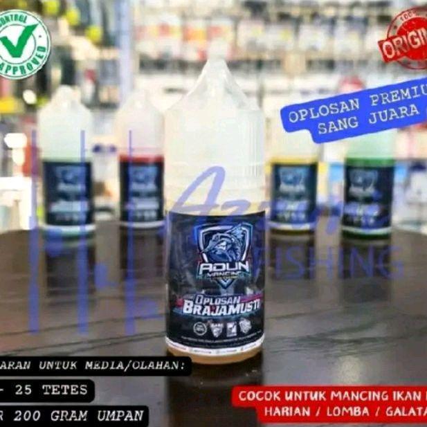 Adun Brajamusti - Oplosan Mancing Original Premiun Sanc Juara Cocok untuk 200 Gram Umpan Harian Lomb