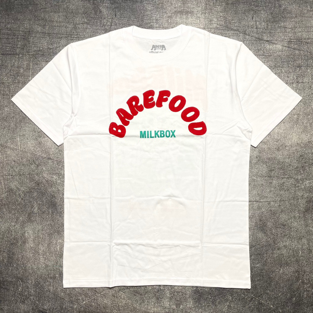(COD) Tshirt & CD BAREFOOD - MILKBOX Official Merchandise