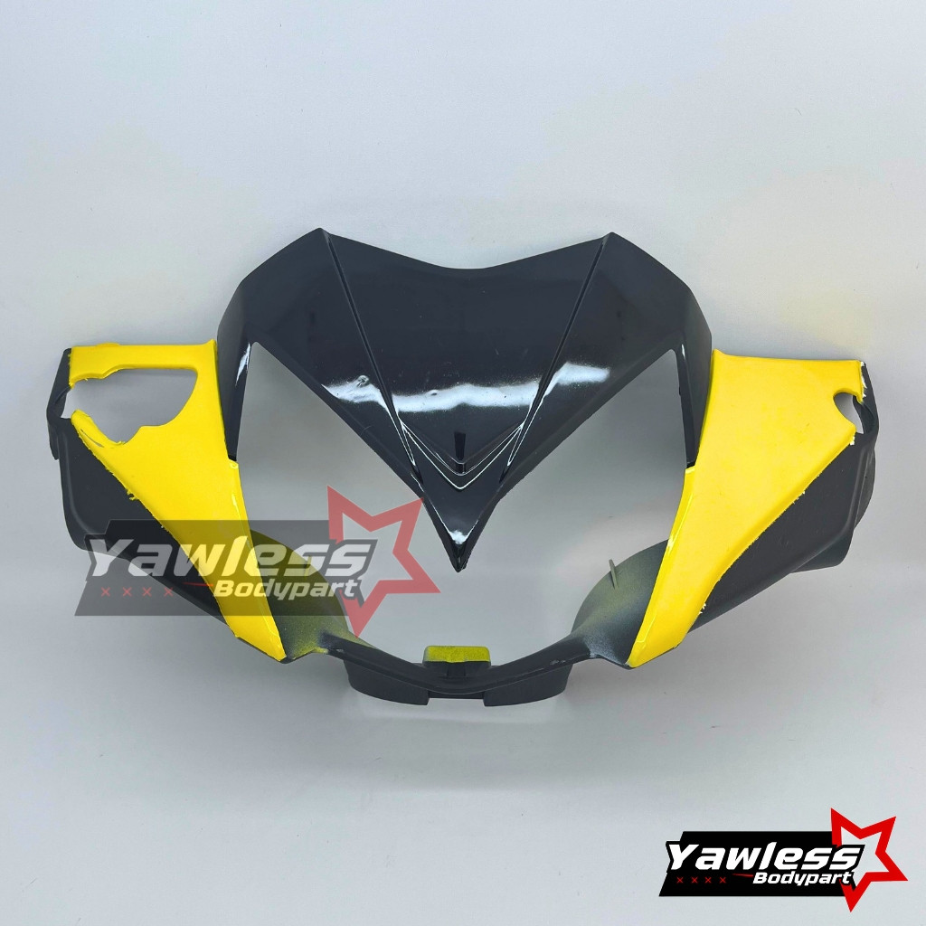 batok depan supra x 125 batman warna kuning / batok lampu supra x 125