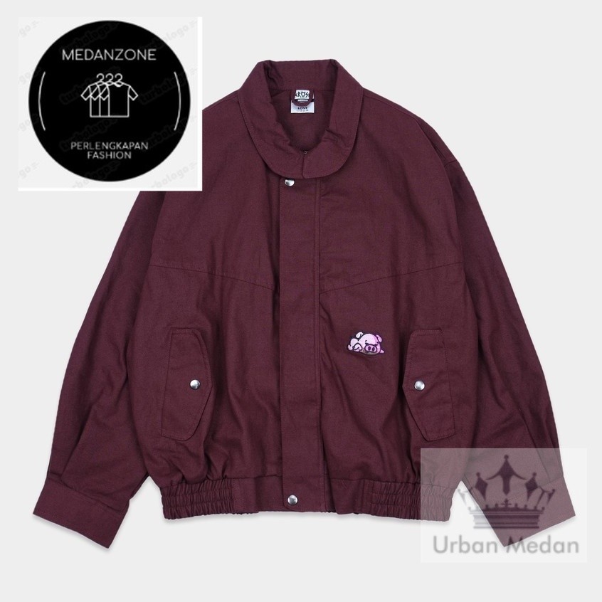 CRSL Pigko Aero Jacket | Maroon