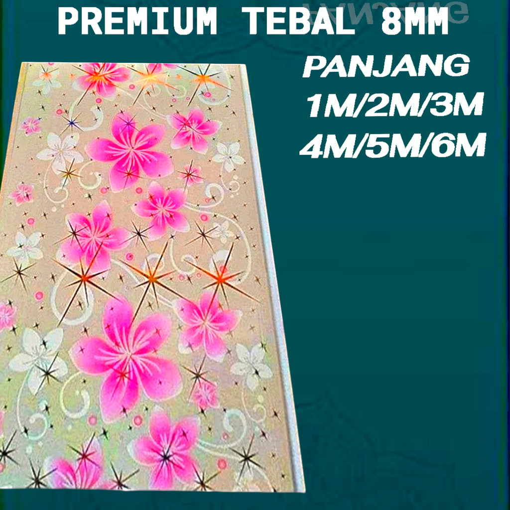 plafon pvc bungga | plafon pvc minimalis | Plafon pvc