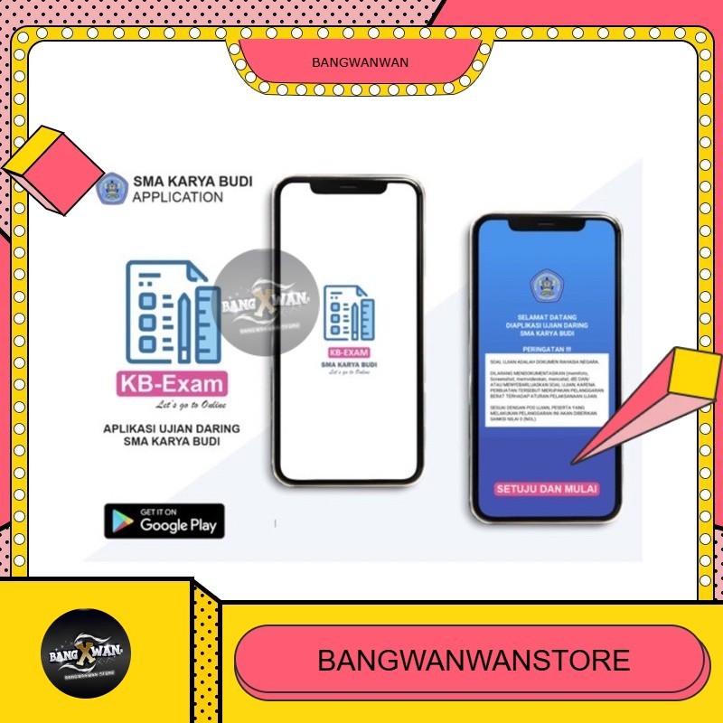 Aplikasi ExamBrowser NON FLAT Ujian Daring ExamBro Android BGW