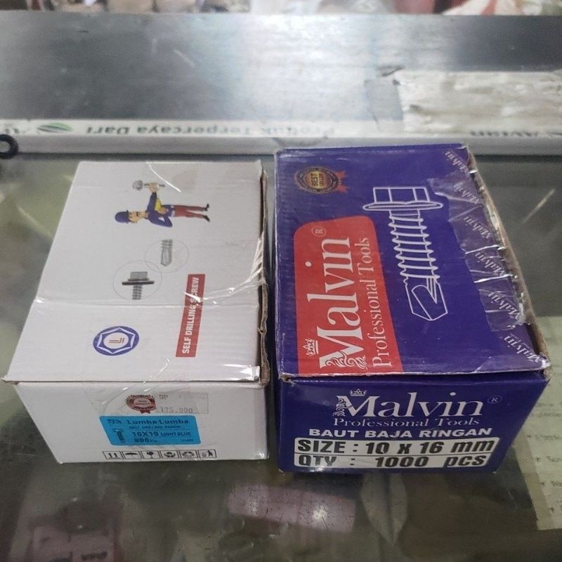 [EKA JAYAPUTRA] Baut Baja Ringan 1 Dus Ukuran 16/19