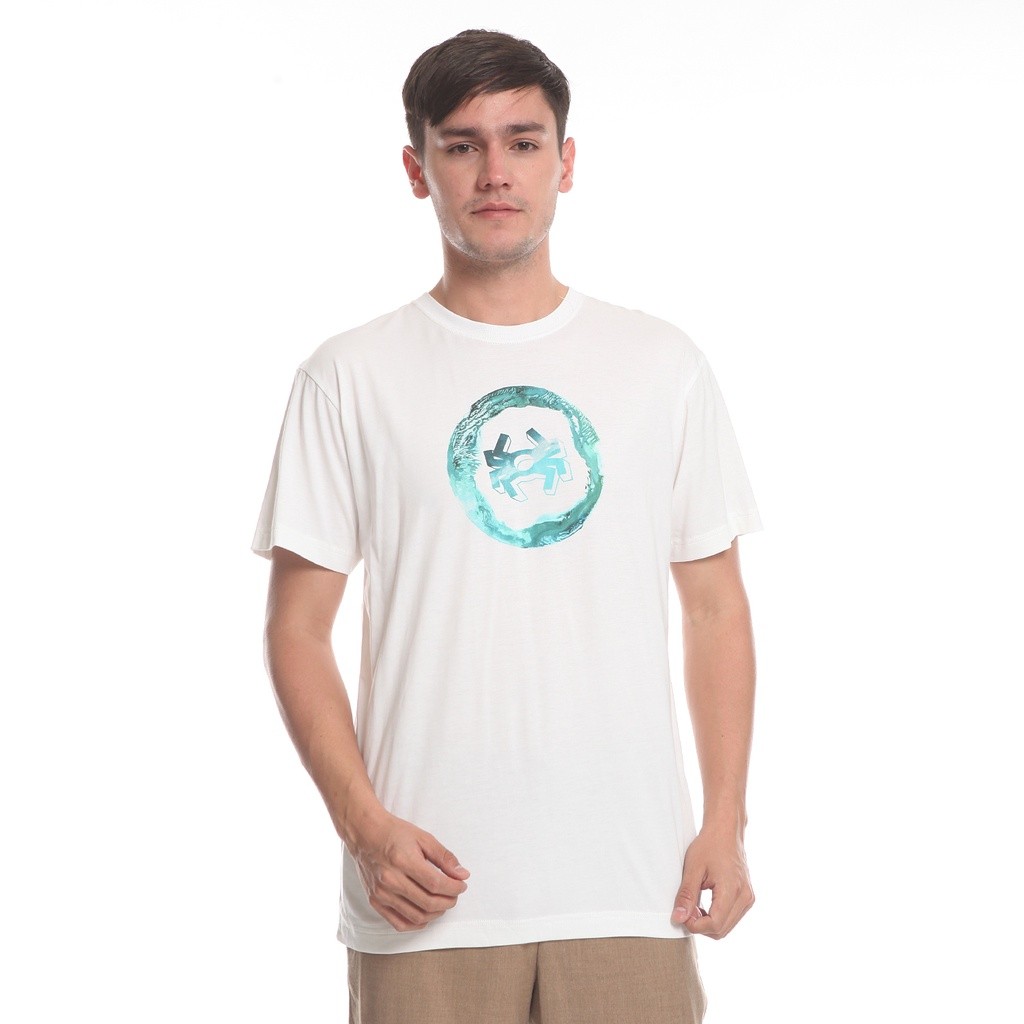 Spyderbilt Kaos Lengan Pendek Pria Putih Wevers MPTS194-WHT Planet Surf