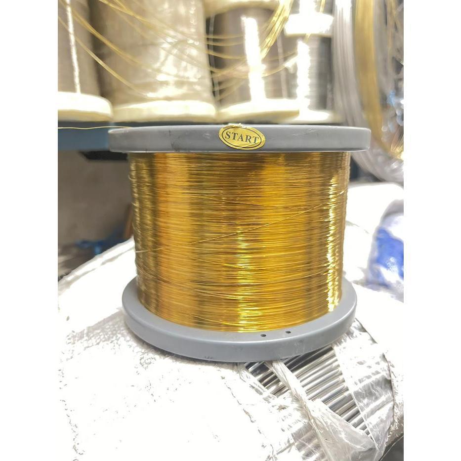 kawat kuningan, wire cut, EDM wire SOFT uk 0,25mm per roll 5kg