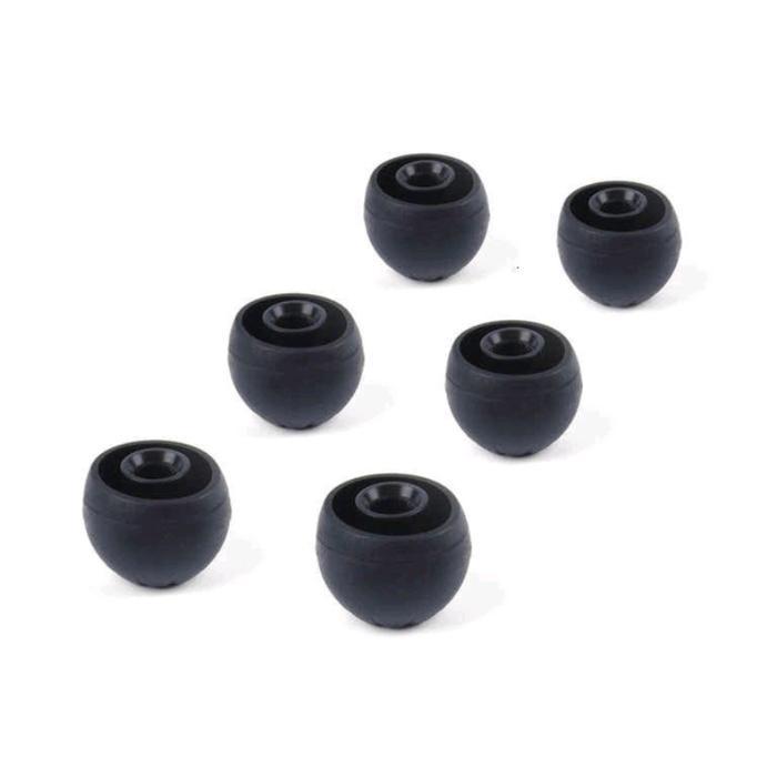 KZ Eartips Silicone Starline for KZ ZSN Pro X KZ EDX Pro CCA CRA+ Plus - S, 1 pasang