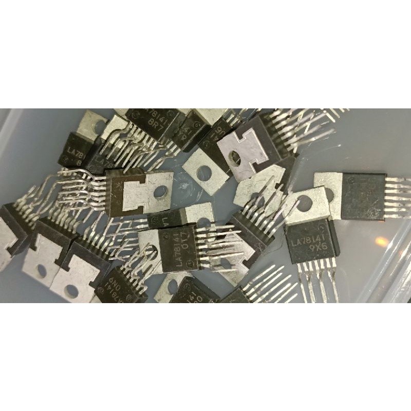 SL IC VERTIKAL LA78141 ORIGINAL MADE IN JAPAN COCOK BUAT TV 21 SLIM JENIS POLITRON.LG.SHARP.SAMSUNG 