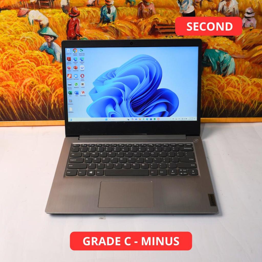 LENOVO 81W0 AMD ATHLON GOLD 3150U 8 GB (14") GRADE C - MINUS LAPTOP SECOND ORIGINAL SINAR MUTIARA CE