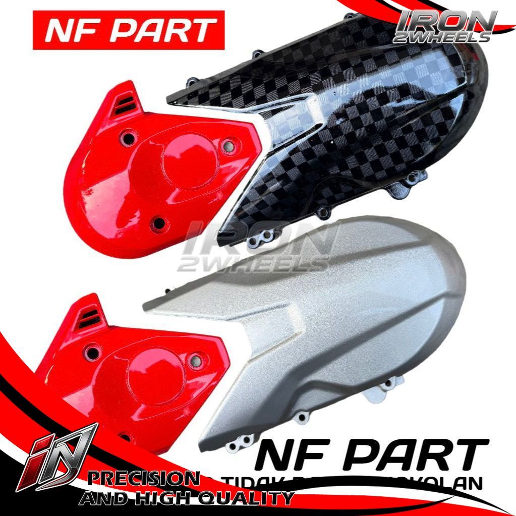iRon 2Wheels COVER PELINDUNG CVT SCOOPY PRESTIGE 2021 VARIASI PELINDUNG BAK CVT