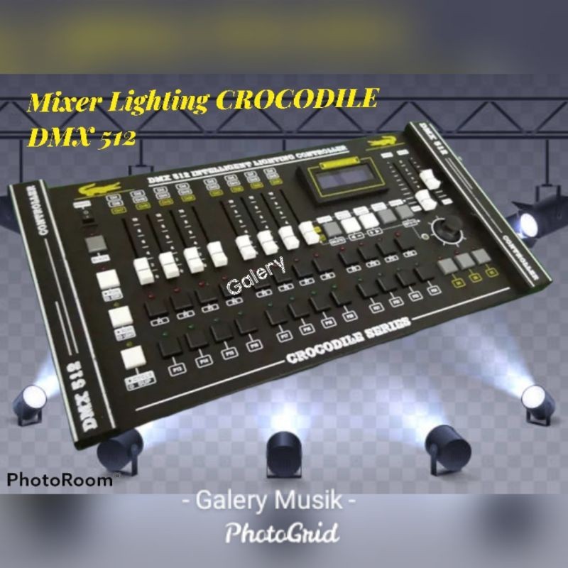 Mixer Crocodile 512 Mixer Dmx 512 crocodile interligent lighting controlled